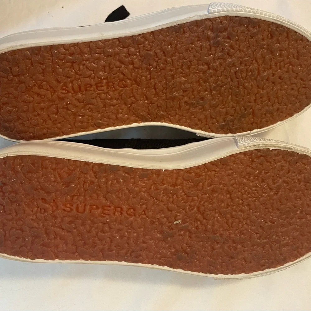 Super canvas‎ platform sneakers lace up size 36